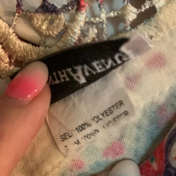 Seventh avenue vintage Paisley tunic Tank Top - Picture 8 of 8